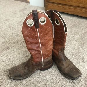 Leather Cowboy Boots